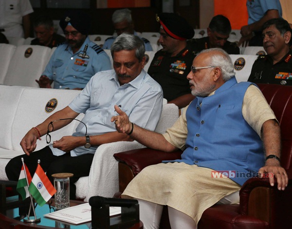 Combined Commanders Conference 2015 on board INS Vikramaditya